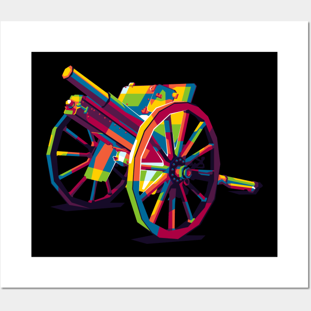 75mm Howitzer Wall Art by wpaprint